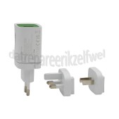 Foto van GP USB Oplader USB-A en USB-C, incl. internationale stekkers 20W, 3100mA, 5-12V 
