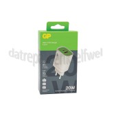 Foto van GP USB Oplader USB-A en USB-C, incl. internationale stekkers 20W, 3100mA, 5-12V 