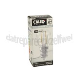 Foto van Calex Ledlamp Filament Schakelbordlamp 240V 1,5 Watt 136 Lumen 2700K E14 T26 Helder 