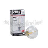 Foto van Calex Ledlamp Filament Kogellamp 240V 3,5 Watt 250 Lumen 2700K E14 P45 Helder Dimbaar 
