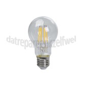 Foto van Calex Ledlamp Filament Standaardlamp 4,5 Watt 470 Lumen 2700K E27 A55, Dimbaar 