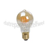 Foto van Calex Ledlamp Filament LED Standaardlamp E27 Goud Dimbaar 3,8W A60DR 2100K, 250 Lumen 