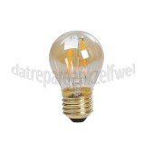 Foto van Calex Ledlamp LED volglas Filament kogellamp E27 G45 Dimbaar 250Lm 3.5W 