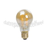 Foto van Calex Ledlamp Filament Standaardlamp 240V 4,5 Watt 470 Lumen 2100K E27 A60 Dimbaar 