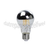 Foto van Calex Ledlamp LED volglas Filament standaardlamp E27 A60 Dimbaar 470Lm 4,5W 