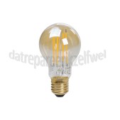 Foto van Calex Ledlamp Filament Standaardlamp 240V 7,5 Watt 806 Lumen 2100K E27 A60, Dimbaar 