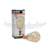 Foto van Calex Ledlamp LED Volglas Filament Rustieklamp E14 3.5W 250Lm 240V 2100K Dimbaar 