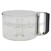 Foto van Magimix Mengkom Transparant met zwarte greep Le Micro 12245, 18103, 18104, 18105, 18112, 18113 