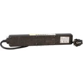 Foto van Q-Link Tafelcontactdoos 3x 1.5mm2 1.5 Meter Zwart, Schakelaar 6 Voudig Randaarde 