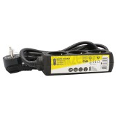 Foto van Q-Link Tafelcontactdoos 3x 1.5mm2 3 Meter Zwart 3 Voudig Randaarde 