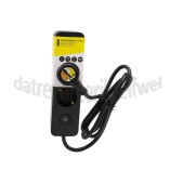 Foto van Q-Link Tafelcontactdoos 3x 1.5mm2 1.5 meter zwart 3 voudig met randaarde en schakelaar 