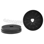 Foto van Etna Filter Koolstoffilter, 2 stuks AB660ZT, AB690RVS, AB690ZT, AB660RVS 