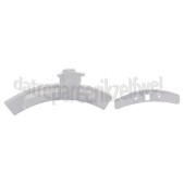 Foto van Deurgreep-set Wit, compleet L61470FL, L61EUR, FW33L8143 