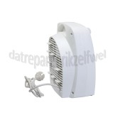 Foto van Bestron Kachel Ventilator kachel 2-in-1, 4 standen, Wit 1000W - 2000W 