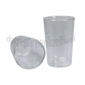 Foto van DeLonghi Kopjes Thermische dubbelwandige glazenset Warme en koude dranken 