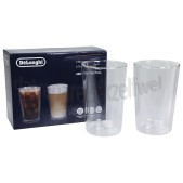 Foto van DeLonghi Kopjes Thermische dubbelwandige glazenset Warme en koude dranken 