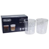 Foto van DeLonghi Kopjes Thermische dubbelwandige glazenset Warme en koude dranken 