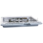Foto van Pelgrim Motor Blaaskast, motor + ventilator + verwarmingselement MX4011BUU, MAG695RVS 