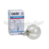 Foto van Calex Ledlamp Kogellamp Nostalgic Classic E14 10 Watt 55 Lumen 2700K 