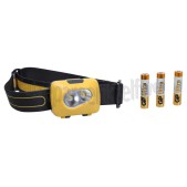 Foto van GP Hoofdlamp Discovery CH42 hoofdlamp 100 lumen, 3x AAA batterij 