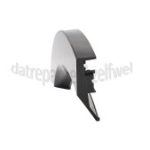 Foto van Gorenje Deurgreep Gebogen, Zwart W7443LB, W85Z03B 