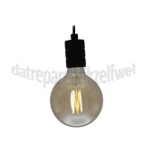 Foto van Calex Ledlamp Smart LED Filament Rustic Gold globelamp G125 220-240V, 7W, 806lm, 1800-3000K 