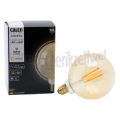 Foto van Calex Ledlamp Smart LED Filament Rustic Gold globelamp G125 220-240V, 7W, 806lm, 1800-3000K 