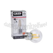 Foto van Calex Ledlamp Kogel P45 Helder Straight Filament Dimbaar E27 4,5W 470Lm 2700K 