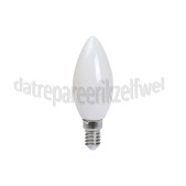 Foto van Calex Ledlamp Kaars B35 Softline Straight Filament E14 4,5W 470Lm 2700K Dimbaar 