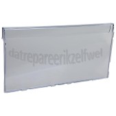 Foto van Beko Frontpaneel Van vrieslade RCHE300K30WN 