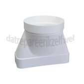 Foto van Novy Aansluiting Verloop naar 150mm. recht Diverse modellen 