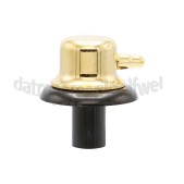 Foto van Beko Knop Zwart/goud 