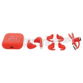 Foto van Defunc Oordopjes True Go Slim Earbud, Rood Draadloos, Bluetooth 5.0, USB-C 
