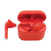 Foto van Defunc Oordopjes True Go Slim Earbud, Rood Draadloos, Bluetooth 5.0, USB-C 
