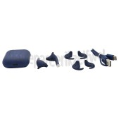 Foto van Defunc Oordopjes True Go Slim Earbud, Blauw Draadloos, Bluetooth 5.0, USB-C 