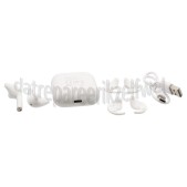 Foto van Defunc Oordopjes True Talk Earbud, Wit Draadloos, Bluetooth 5.2, USB-C 