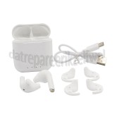 Foto van Defunc Oordopjes True Talk Earbud, Wit Draadloos, Bluetooth 5.2, USB-C 