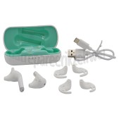Foto van Defunc Oordopjes True Sport Earbud, Wit Draadloos, Bluetooth 5.2, USB-C 