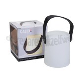 Foto van Calex Display Tafellamp Display, 12 stuks, Wit glas, zwart 3x AA batterijen (niet inbegrepen) 