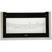 Foto van AEG Glasplaat Deurglas buitenkant oven KME861000M, KMS761000M 