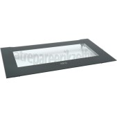 Foto van AEG Glasplaat Deurglas buitenkant oven KME761000B, KMK765080B 