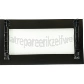 Foto van AEG Glasplaat Deurglas buitenkant oven 