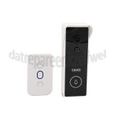 Foto van Calex Beveiligingscamera Smart Video Doorbell Wifi 2.4Ghz, 2K HD (2304x1296) 