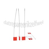 Foto van Slot Cableseal Blanco Rood 2.5x200mm 