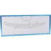 Foto van Etna Filter Metaalfilter 412x170mm. A4355TRVS, AV790RVS 