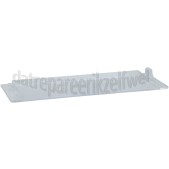 Foto van Pelgrim Glaasje Afdekplaat verlichting GWA820RVS, AG361ZT 
