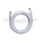 Foto van UTP/Netwerk kabel UTP CAT6 Netwerkkabel, RJ45- RJ45 Male 5 Meter wit 