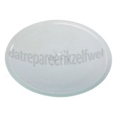 Foto van Candy Glasplaat Draaiplateau 24,5cm. CMW1771DW, CMW20DS 