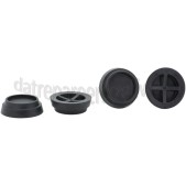 Foto van Trillingsdempers Trillingsdempers Zwart, set van 4 stuks 