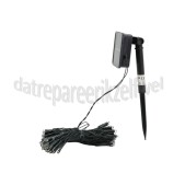 Foto van Benson Verlichting LED lichtsnoer Solar, 100 LED Buiten, IP44, 12 meter 